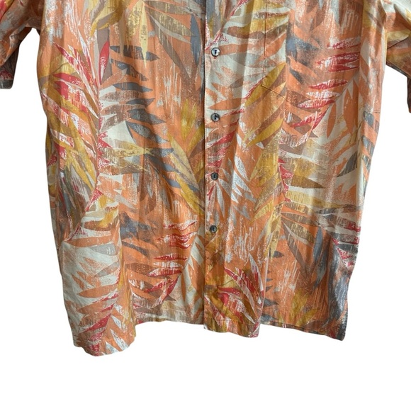 Tori Richard Multicolored Hawaiian Print Button Up 100% Cotton Men Shirt Size XL - Picture 3 of 5